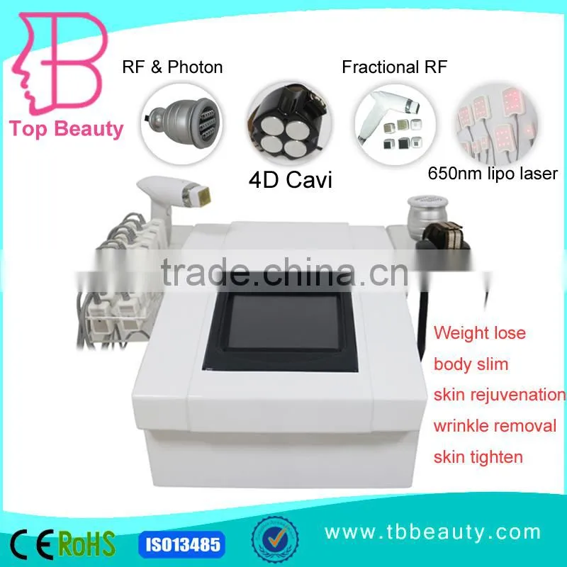 Reliable Body Slimming 32khz Cavitation Ultrasonic and Radio Frequency Machine