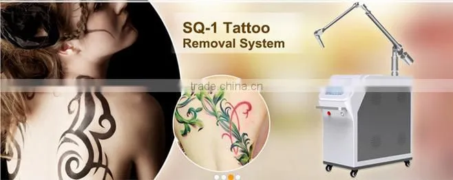 Best quality hot selling tattoo removal machine 1064nm&532nm q switched nd yag laser