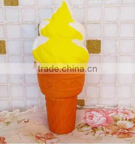 High Quality Top Imitation Artificial KFC Ice Cream Cone Fake Food Model Crafts- Yiwu Sanqi Crafts Factory