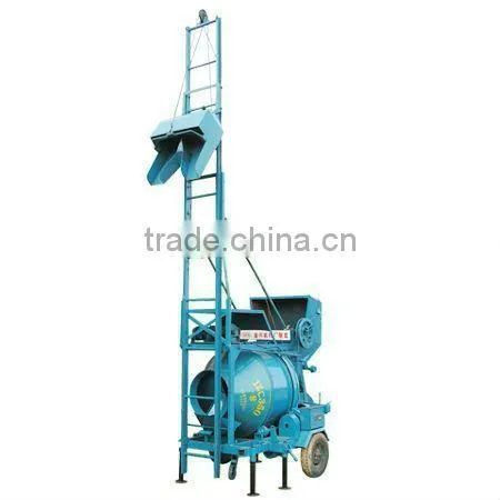 Shengya Brand SY-JZR350 concrete mixer with lift up to 18 meter cement blender for brick machine/electric pole machine