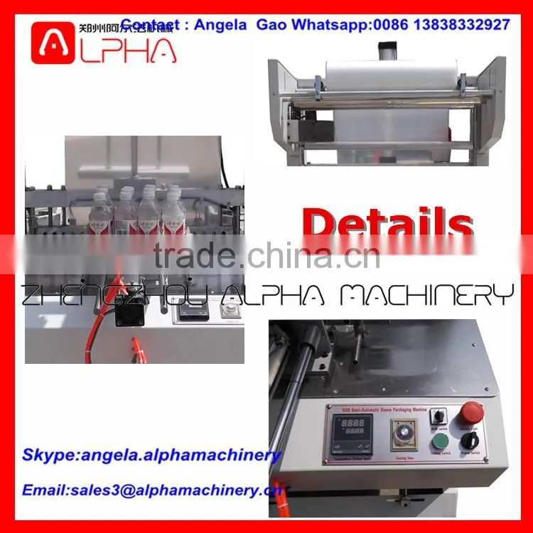 Hot sale! Perfect Automatic water bottles shrink packing machine