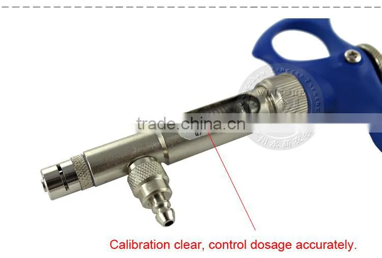 Veterinary metal syringe 1ml, 2ml, 5ml syringe gun automatic syringe injector