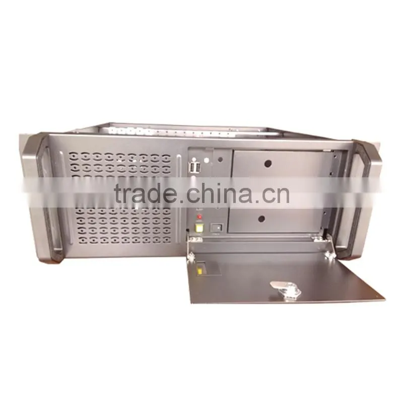 Provide Good Quality 4U Industrial Sever Case 0.8mm Thickness SPCC Steel 450mm Length