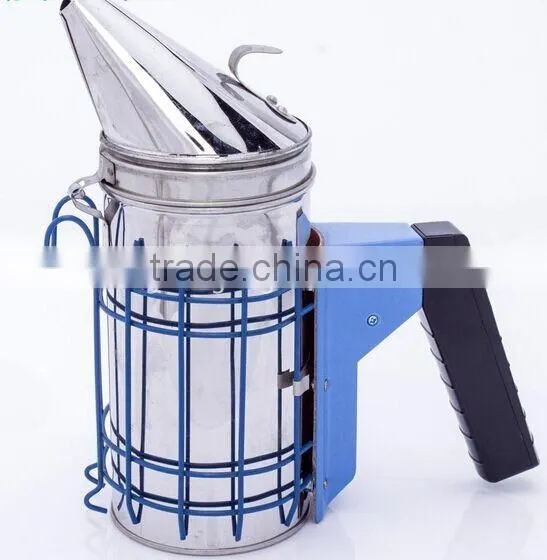 Electric bee smoker/stainless steel bee smoker for hot sale