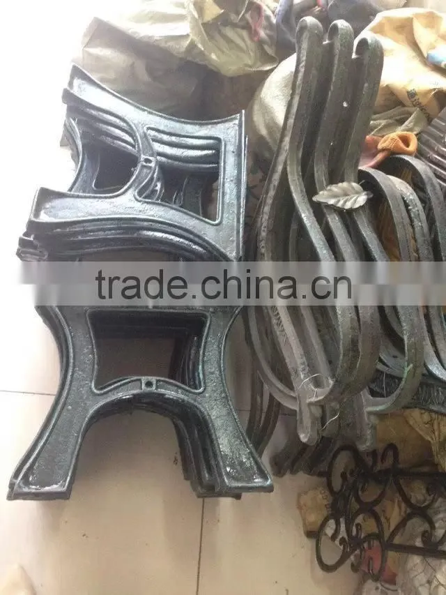 Wholesales park bench frames,antique park bench parts