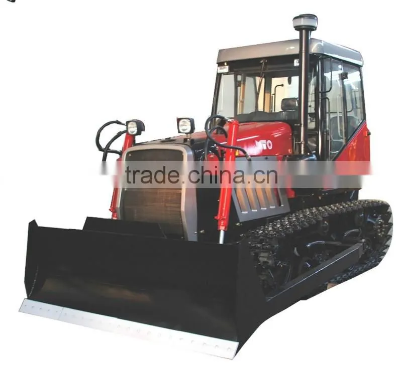 YTO-C1202 120hp small crawler backhoe tractor for agricultural
