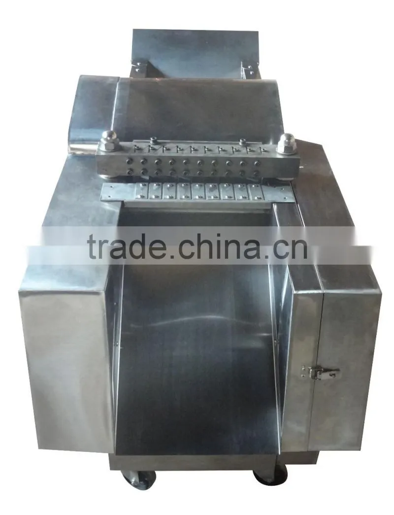 High efficiency 500kg/h meat cutting machine / meat slicer HJ-CM020