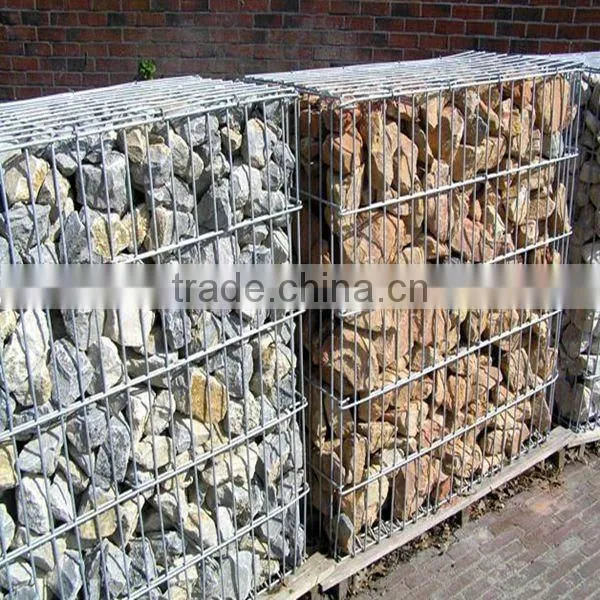 stone cage for retaining wall /gabion baskets /weld mesh gabions