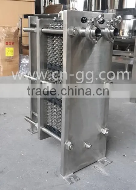 stainless steel plate heat exchanger machine