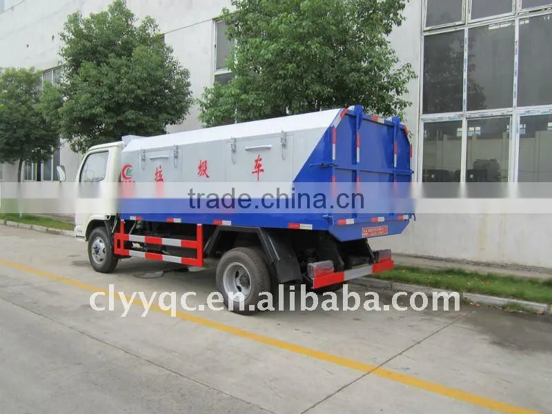 RHD mini dump garbage truck