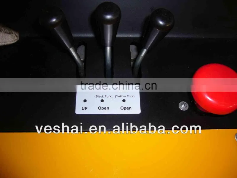 2700lbs Portable power lift/roate pallet inverter for print industry VH-WPR-125/138