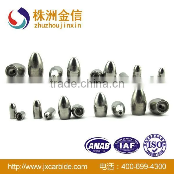 Factory Direct carbide tungsten fishing bait sinkers