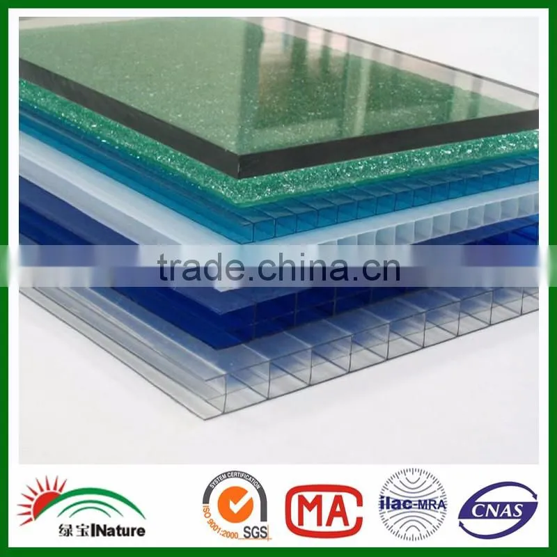 Shopping online! 8mm polycarbonate solid sheet for noise barrier.Bayer virgin material product.Solid sun penels.