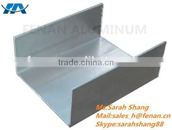 Top Selling Prime Quality Customized Aluminum U Channel Profile