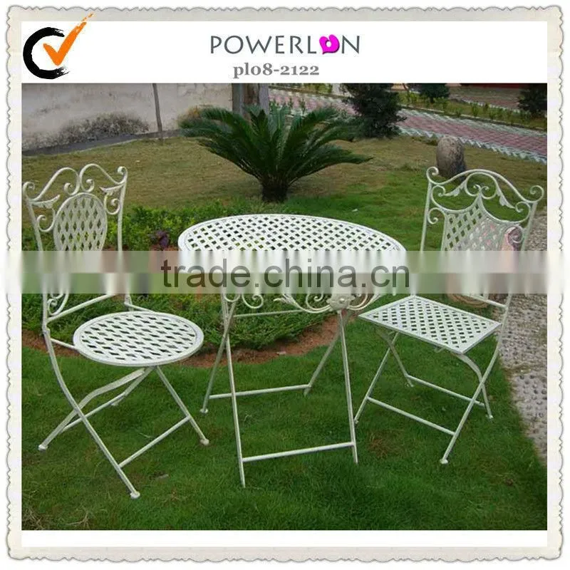 Patio table and chair set