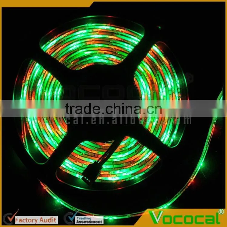 10M 3528 Waterproof SMD RGB 600LEDs Party LED Strip Light Kit Lamp 44Key IR remote EU Plug