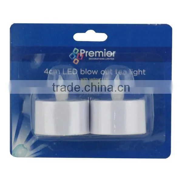 PS induction charging led christmas tree candle light with battery