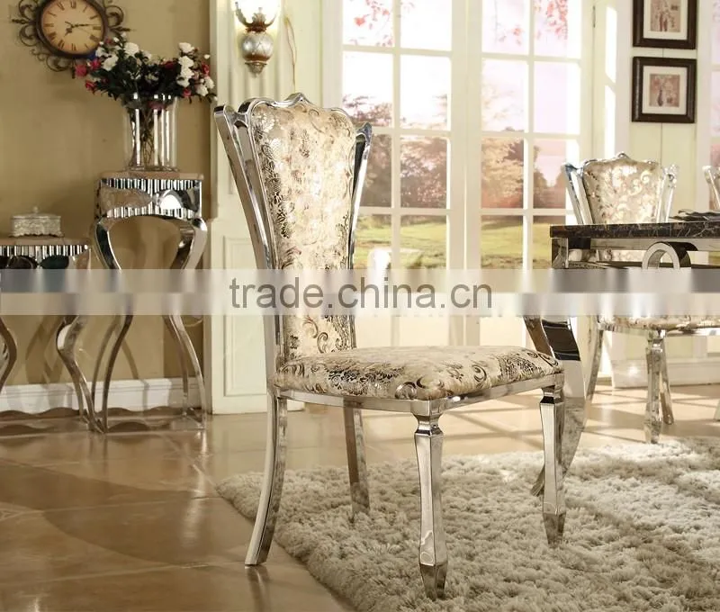dining room furniture modern chair for wholesale stainless steel chair