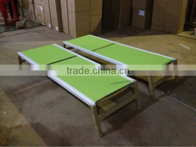 Garden powder coating frame Lounge with fabirc