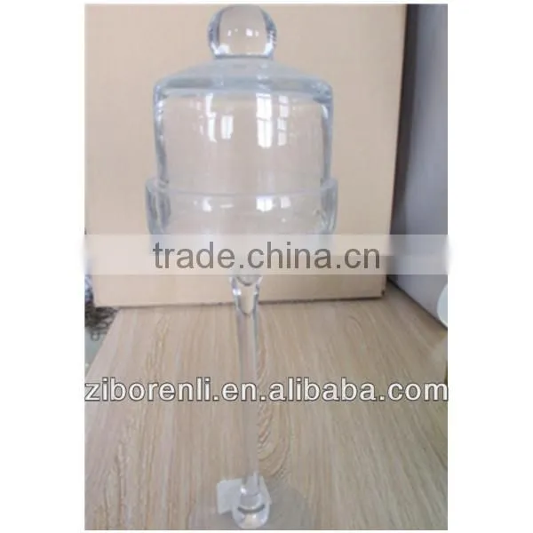Cheap Tall Clear Wedding Sweet Holder Pedestal Elegant Long Stem Martini Vases