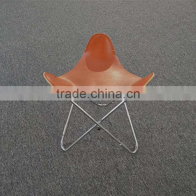 Industrial furniture stainless steel chrome ottoman frame high quality