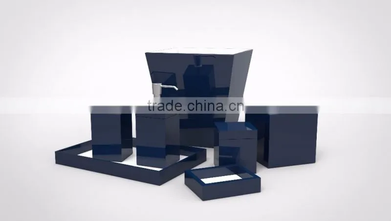Black bathroom sets