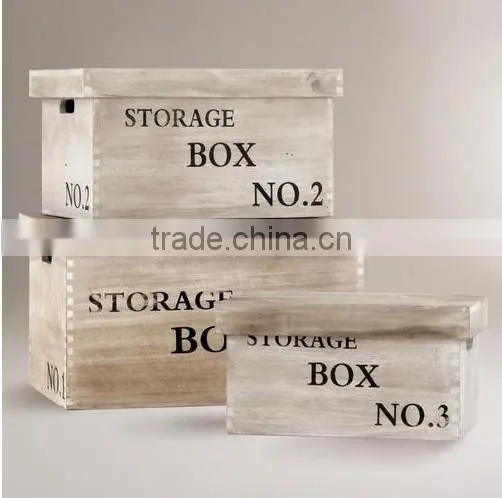 high quality natural cheap wooden box