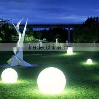 disco good selling outdoor christmas lighted 10" balls Hot sale! plastic magic led bowling ball plastic ball pit balls