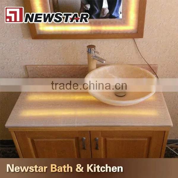 bathroom yellow onyx marble onyx vanity top