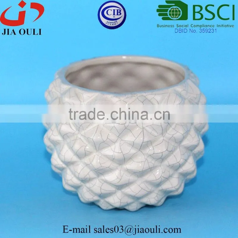 Under glazed Ceramic planter garden pot