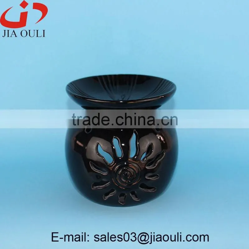 BSCI Audit Factory Gifts & Decor ceramic oil Warmer, Ceramic Tea Light oil burner