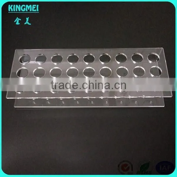 27 slots fashion clear custom acrylic makeup brush holder manufacturer