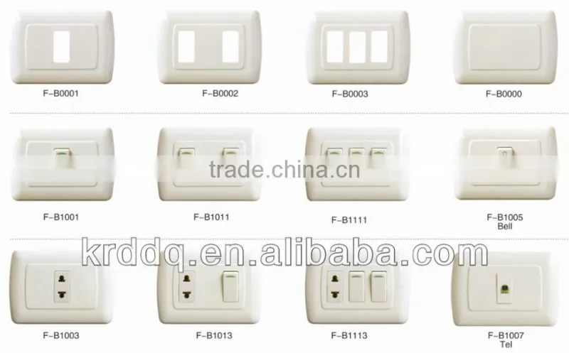 wall switch panel socket with resonable price