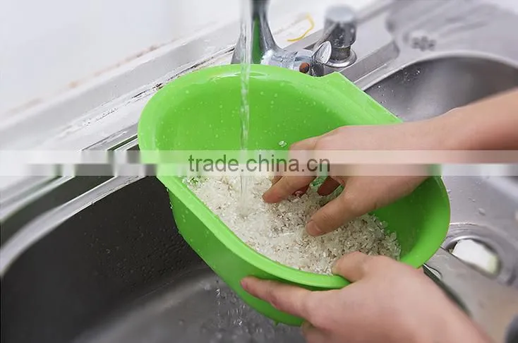 PP plastic hanging sink drain basket for kitchen