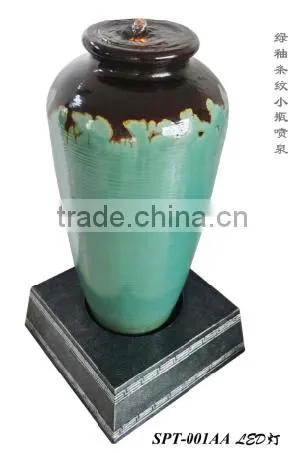 garden fiberglass small decoration water fountains