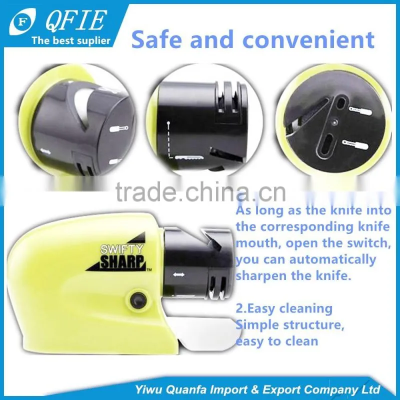 Multi-purpose electric knife sharpener scissors swifty sharp kitchen knife helper