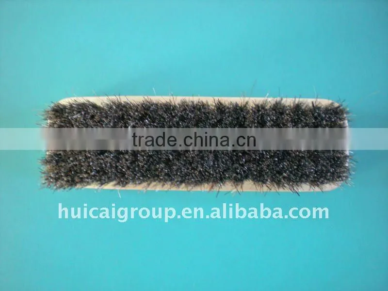 wooden shoe brush