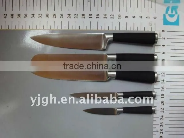 5pcs kitchen knife sets stainless steel cutlery chef knives