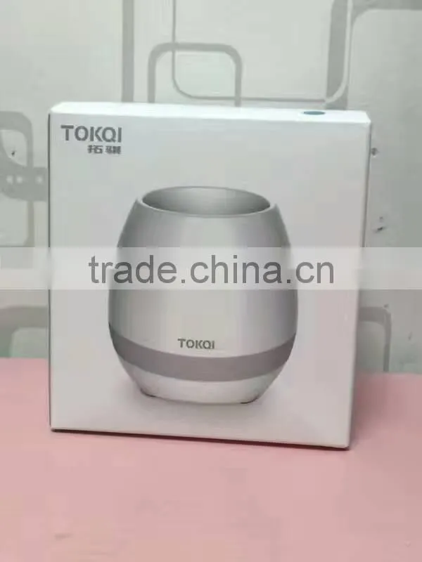 2017 new design high quality music playing buetooth speaker bonsai music flower pot
