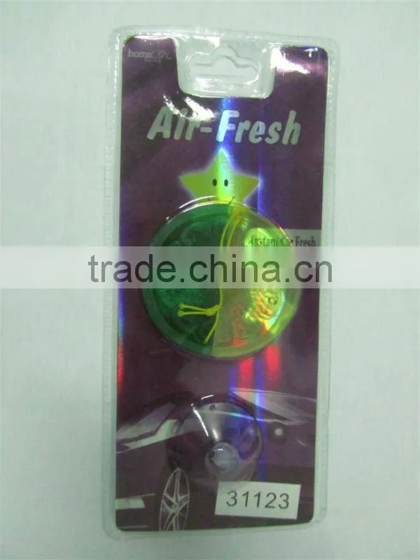 2017 strawberry air freshener gel air freshener with suction cup on window