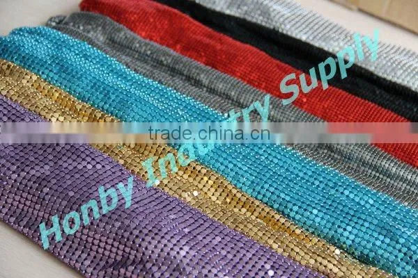 4mm Sequin Fashion Metal Mesh Curtain Fabric