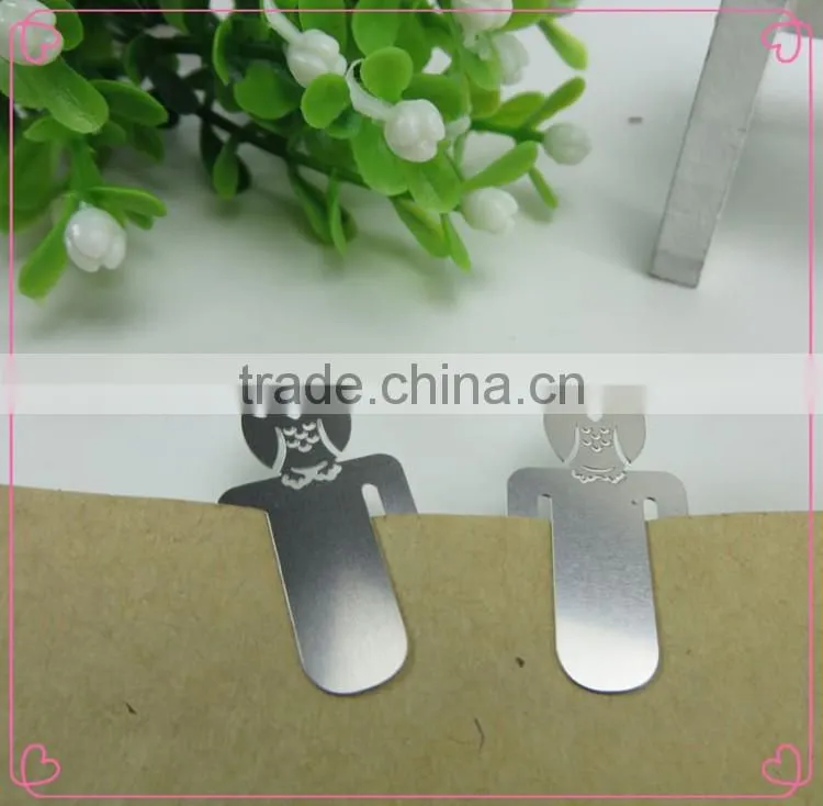 Animal Owl Shaped Paper Clips Metal Bookmarks