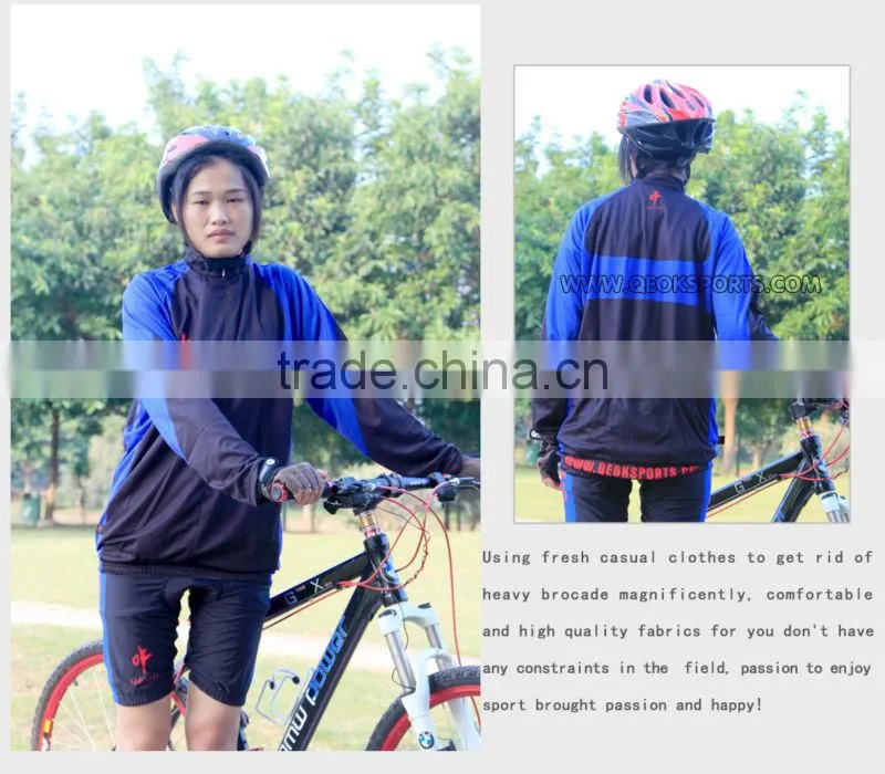 Fashion eco-friendly coolmax cycling wear