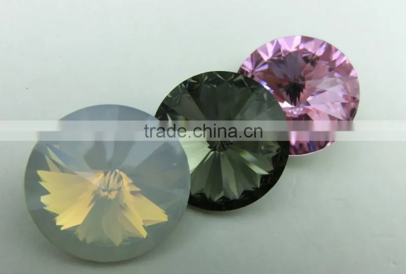 Jet Hematite Glass Bead Sew On Crystal Garment Button Rhinestones In Bulk
