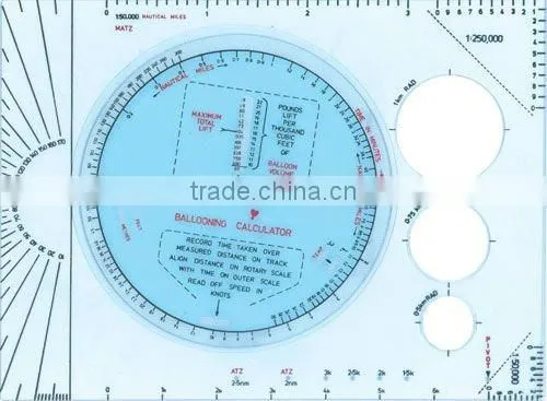 Kearing High Quality Metal Flight Computer Navigation Plotters Pilot Flight Computers#CPU-26A/P