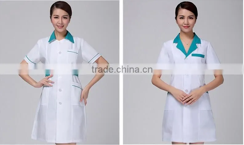 new design custom quality hospital doctor's uniform UFM1604