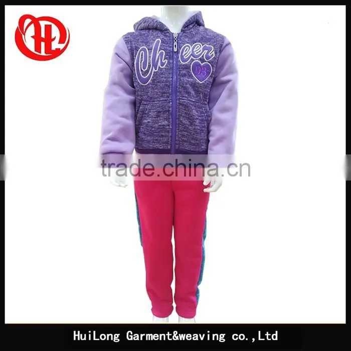 Hot sale kids apparel girl fancy clothing set