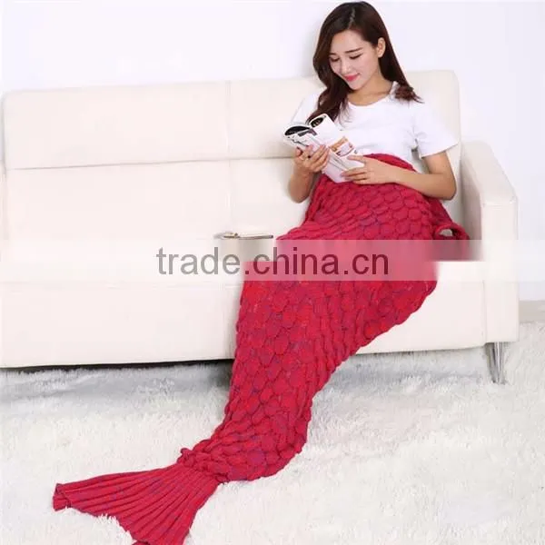 Best Price Western Sexy Adult Mermaid Tail Blanket ,Blanket in china