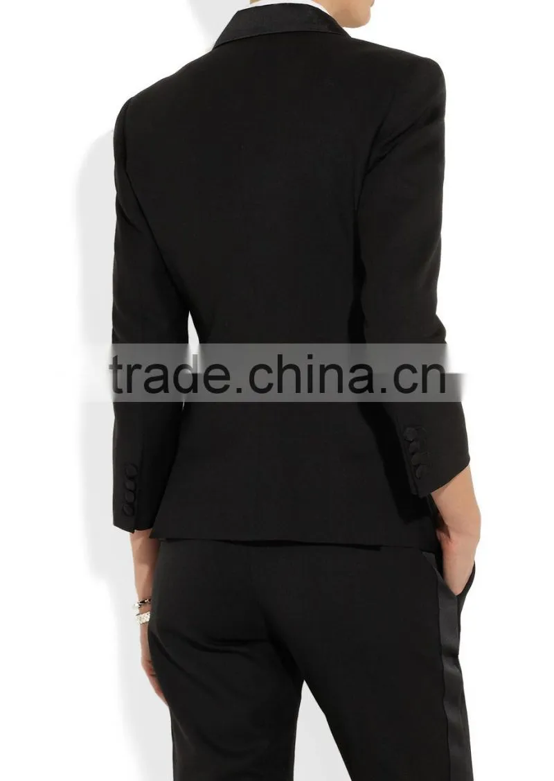 Wholesale women formal slim fit blazer suit jacket