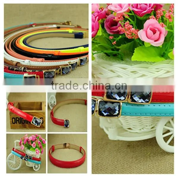 MOQ 1 pc 10 colors choice and length around for waist 57-102cm women brand belt female